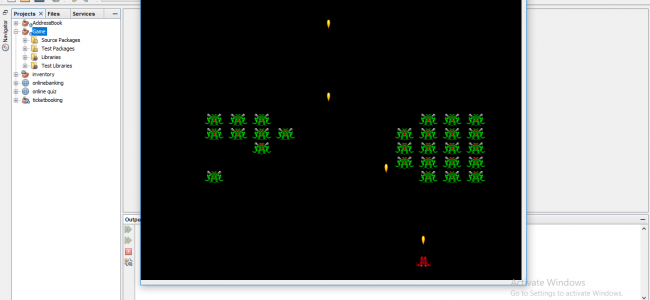 Screenshot 934 650x300 - Space Invader In Java Using CVS With Source Code