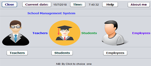 Screenshot 233 - SCHOOL DATABASE MANAGEMENT SYSTEM IN JAVA WITH SOURCE CODE