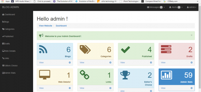 Responsive Blog Site In PHP With Source Code | Source Code & Projects