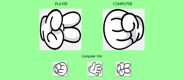 ROCK, PAPER, SCISSORS GAME IN PYTHON WITH SOURCE CODE