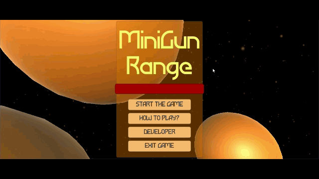 minigun - MiniGun Range Game In UNITY ENGINE With Source Code