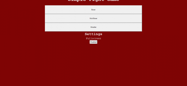 Simple Fight Game In PYTHON With Source Code | Source Code & Projects