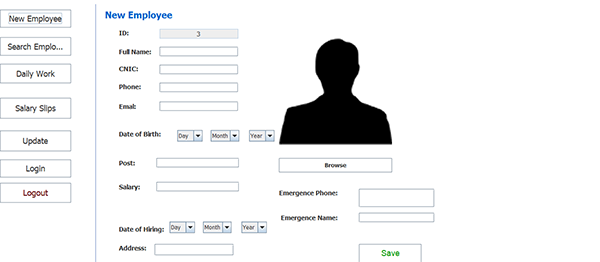 employee management system project in java netbeans source code