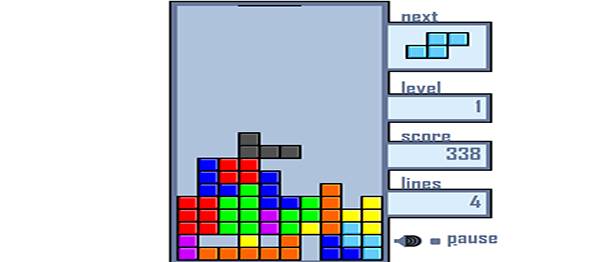 CLASSIC TETRIS GAME IN JAVASCRIPT WITH SOURCE CODE