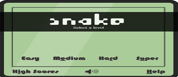 OLD SNAKE GAME IN JAVASCRIPT WITH SOURCE CODE