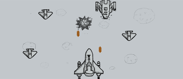 Space War Game in Python Free Source Code