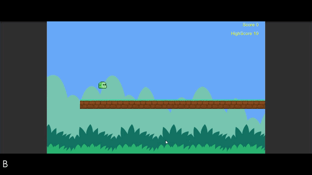 JellyjumpGIF - Jelly Jump Game In UNITY ENGINE With Source Code