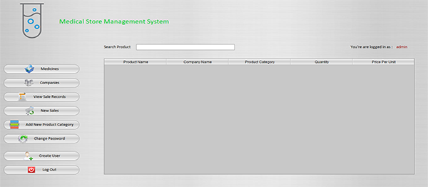 Screenshot 728 1 - MEDICAL STORE MANAGEMENT SYSTEM IN JAVA WITH SOURCE CODE