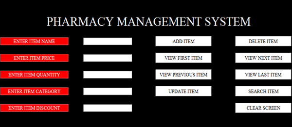 SIMPLE PHARMACY MANAGEMENT SYSTEM IN PYTHON WITH SOURCE CODE