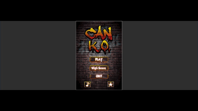 cangame - Can K.O Game In UNITY ENGINE With Source Code