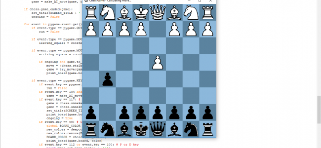 Simple Chess Game In PYTHON With Source Code | Source Code & Projects