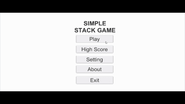 Simple Stack Game In UNITY ENGINE With Source Code - Source Code & Projects