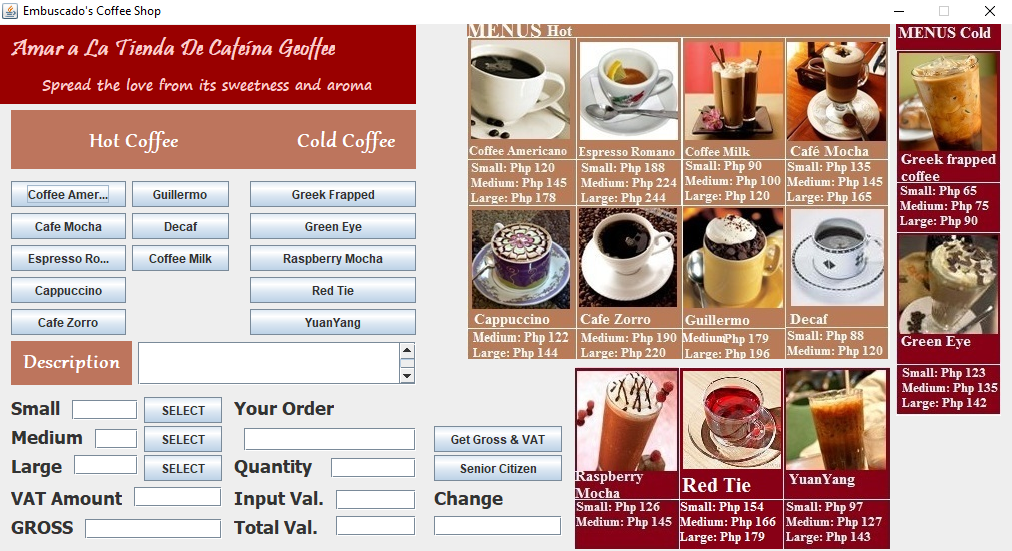 Screenshot 3573 - COFFEE SHOP SYSTEM IN JAVA WITH SOURCE CODE