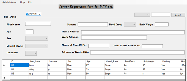 hospital management system project with source code in java