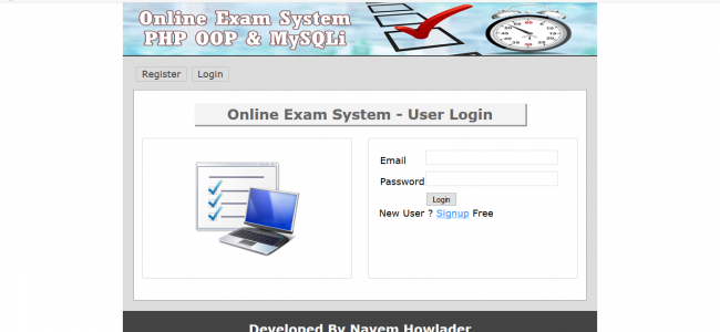 Online Examination System In PHP With Source Code | Source Code & Projects