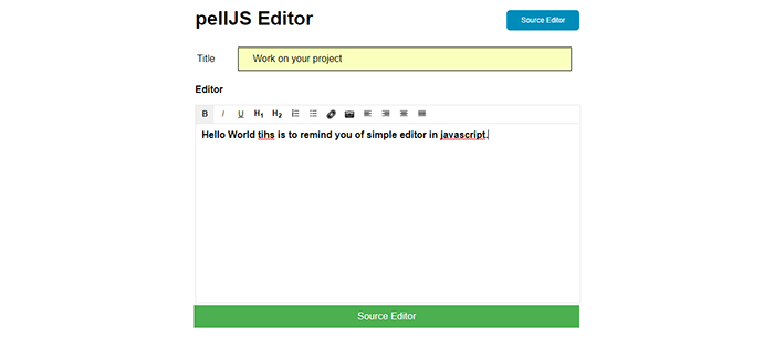 Screenshot 482 1 - Simple Text Editor In JavaScript With Source Code