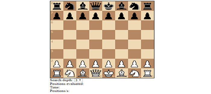 SIMPLE AI CHESS GAME IN JAVASCRIPT WITH SOURCE CODE