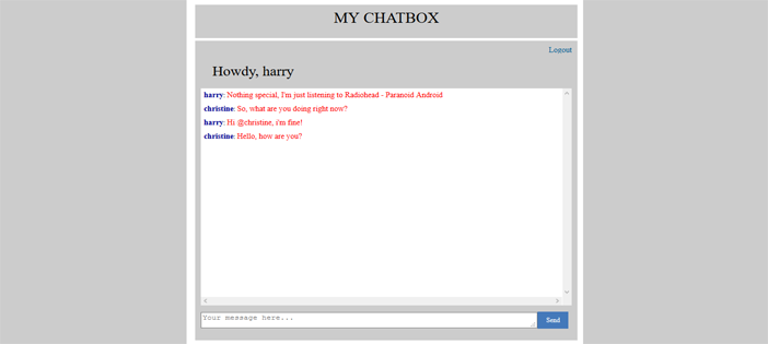 SIMPLE CHATBOX IN PHP WITH SOURCE CODE