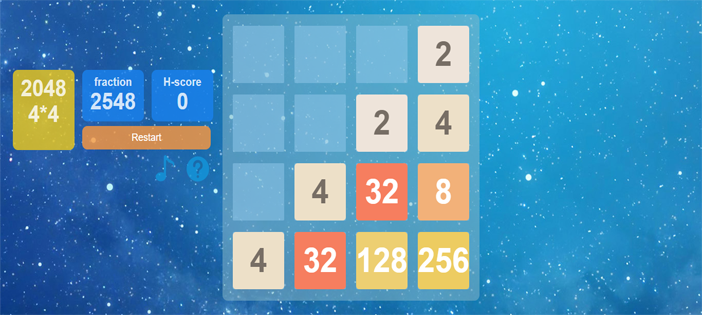 Create Your Own 2048 Game Online with HTML, CSS, and JavaScript (Source  Code)