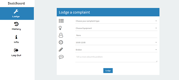 COMPLAINT REGISTER SYSTEM IN NODEJS WITH SOURCE CODE