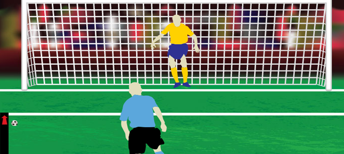 PENALTY SHOOTOUT GAME IN JAVASCRIPT WITH SOURCE CODE