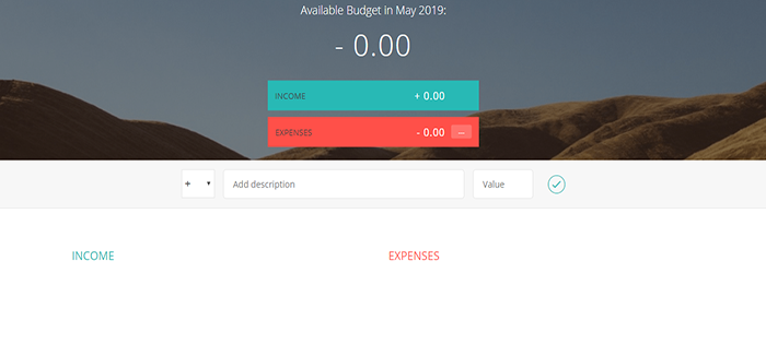 SIMPLE EXPENSE MANAGER IN JAVASCRIPT WITH SOURCE CODE