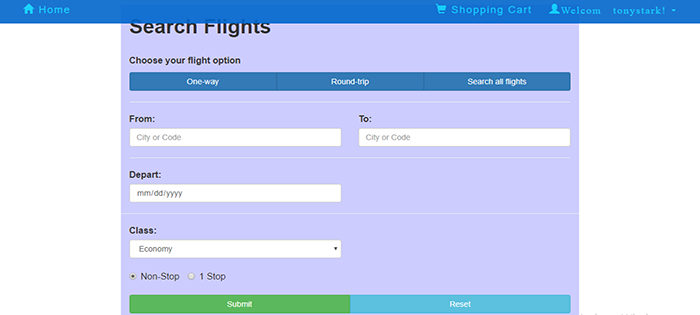 SIMPLE FLIGHT TICKET BOOKING SYSTEM IN PHP WITH SOURCE CODE