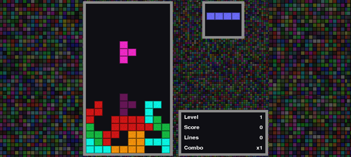 TETRIS GAME IN PYTHON WITH SOURCE CODE