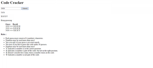 Code Cracker Game In JavaScript With Source Code - Source Code & Projects