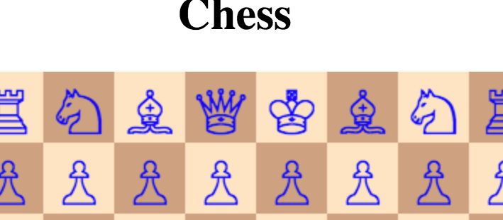 CHESS GAME IN JAVASCRIPT WITH SOURCE CODE