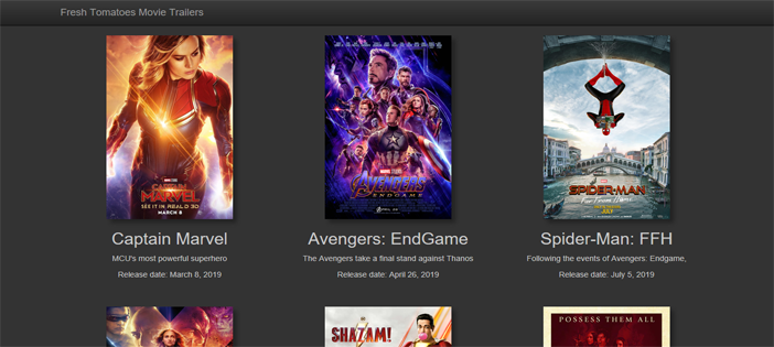 Simple Movie Trailer Website In PYTHON