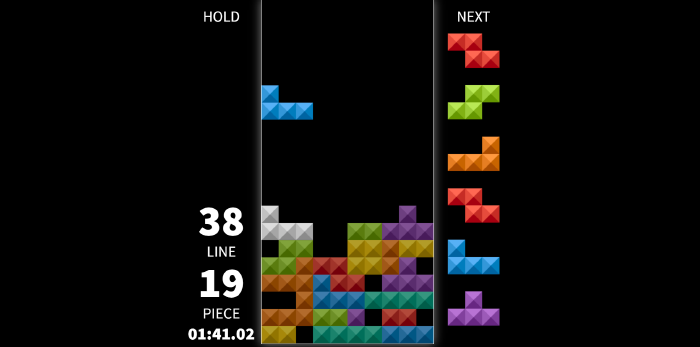 image of tetris game