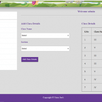 example of simple school management