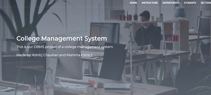 College Management System - College Management System In ReactJs With Source Code