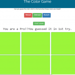 image of color game