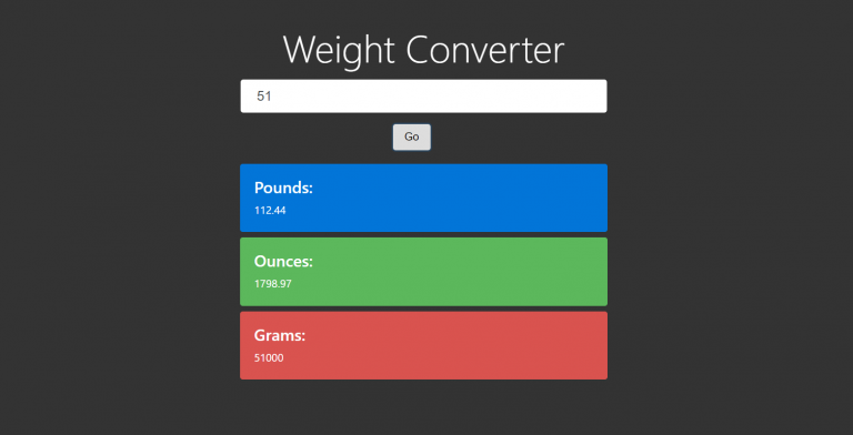 image of weight converter