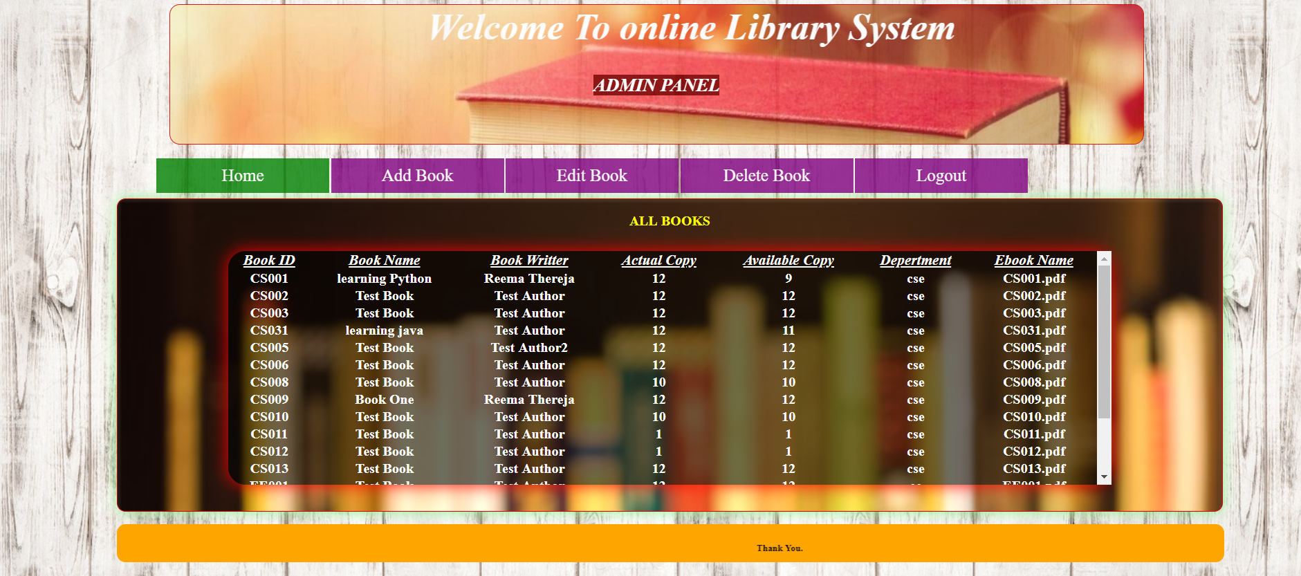 image of library system