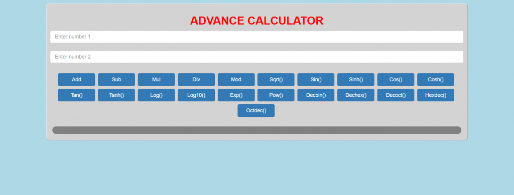 image of advance calculator