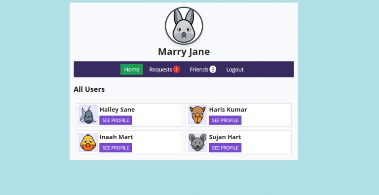 image of Friend Request System