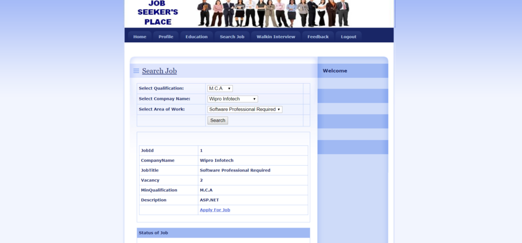 image of Online Job Portal System