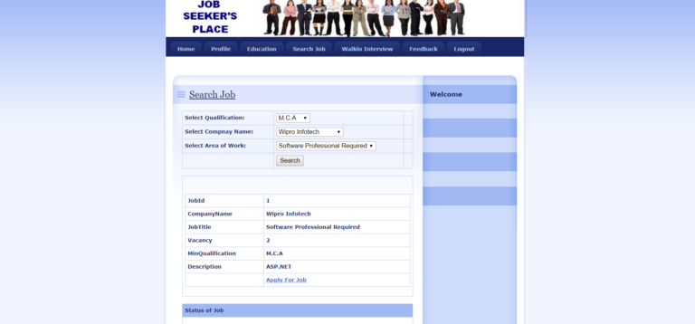 image of Online Job Portal System