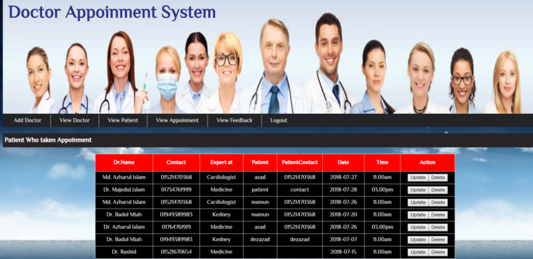 image of Doctor Appointment System