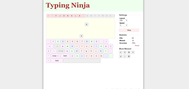 image of Typing Practice