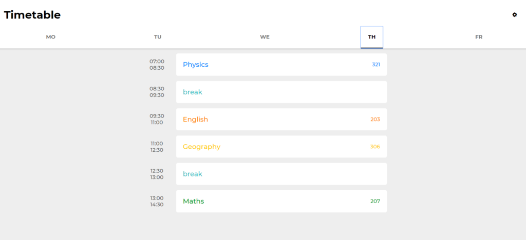 image of Routine Management System