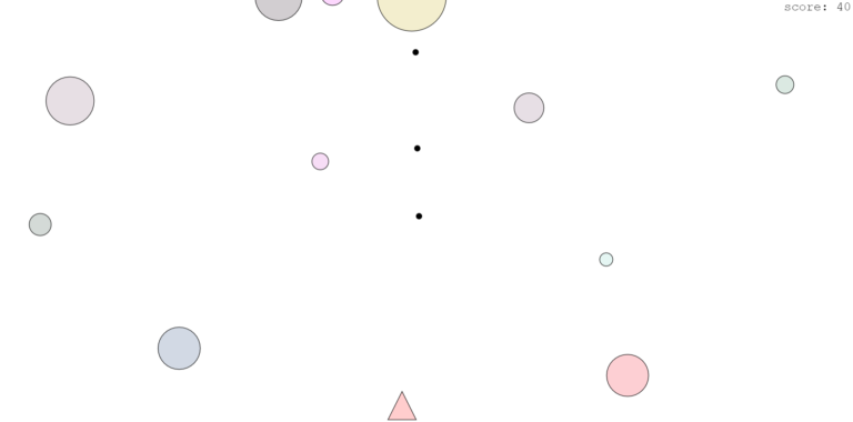 image of bubble shooter game