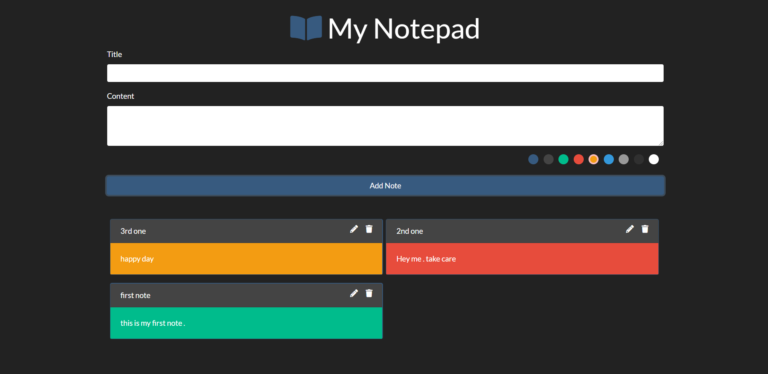 image of notepad