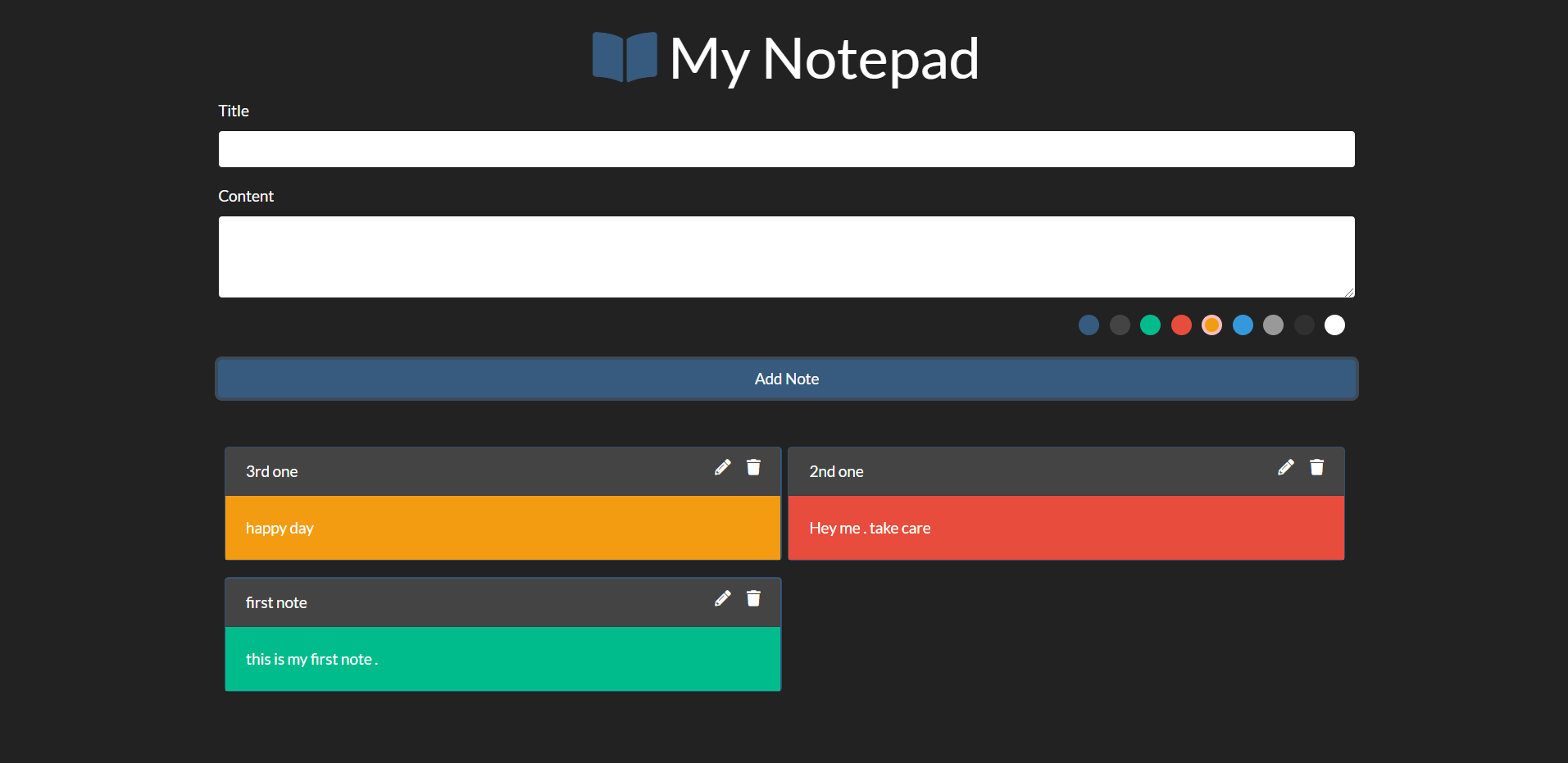 Notepad In Javascript With Source Code Source Code & Projects