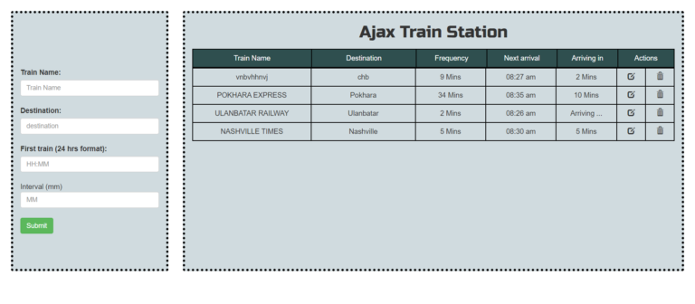 image of train schedule manager