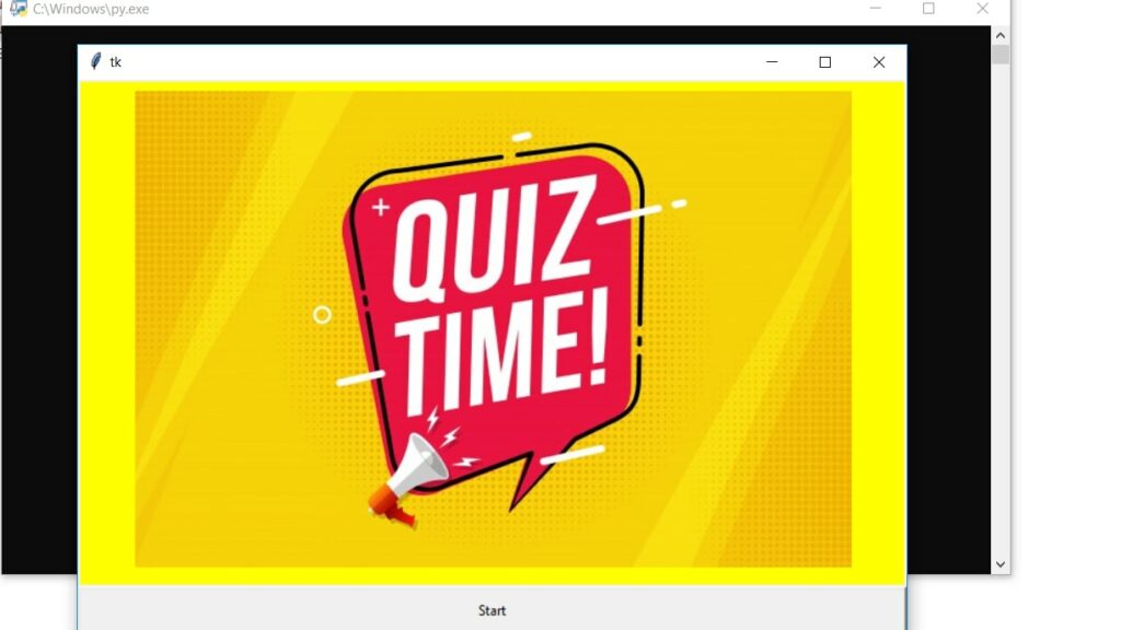 image of simple quiz app