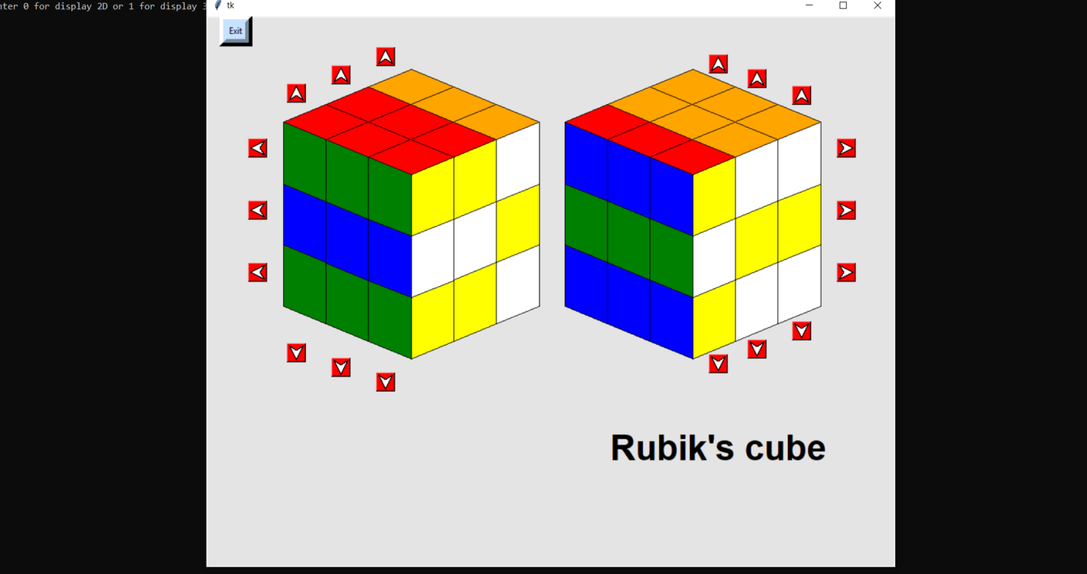 rubik cube solver algorithm program